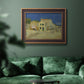 The Yellow House - Ornate Framed Canvas Print