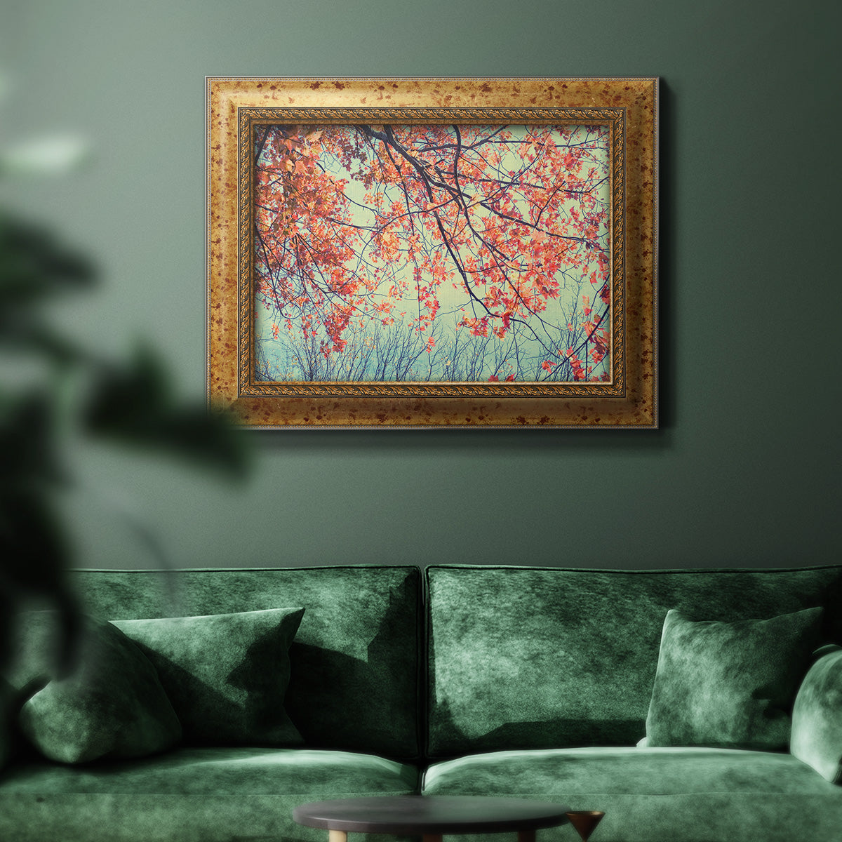 Autumn Tapestry II Premium Framed Canvas- Ready to Hang