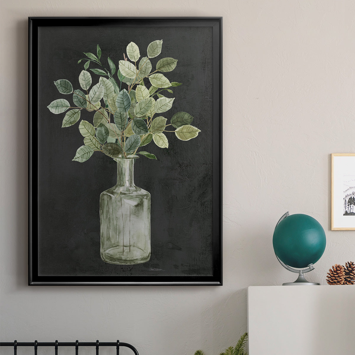 Artisanal Bouquet II - Modern Framed Canvas Print