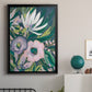 Purple Jungle Garden II - Modern Framed Canvas Print