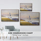 Evening Calm, Concarneau, Opus 220, 1891 - Floater Framed Canvas Print