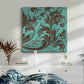 Azure Acanthus III-Premium Gallery Wrapped Canvas - Ready to Hang