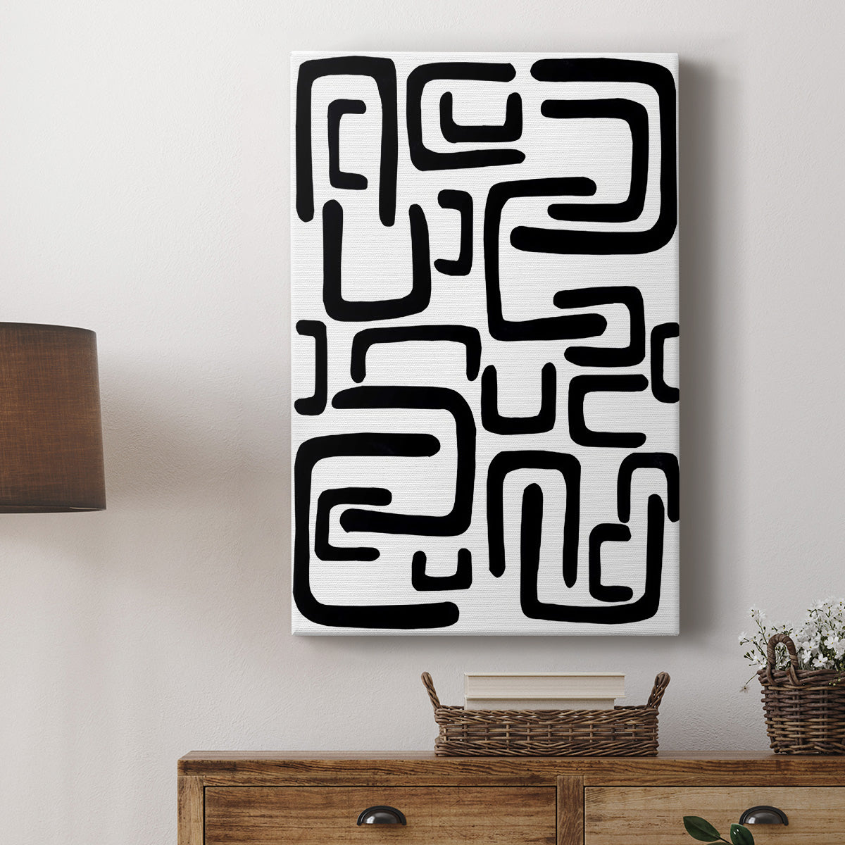 Shuffle II - Canvas Art Print