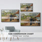 L. A. Ring Painting near Aasum Smithy, 1893 - Floater Framed Canvas Print