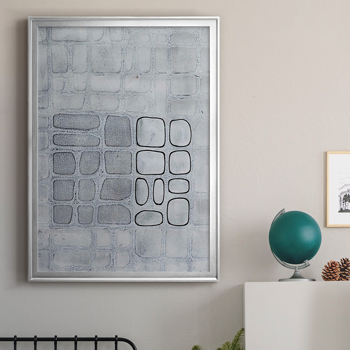 Lumen Colour II - Modern Framed Canvas Print