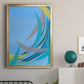 Circulating Flow II - Modern Framed Canvas Print