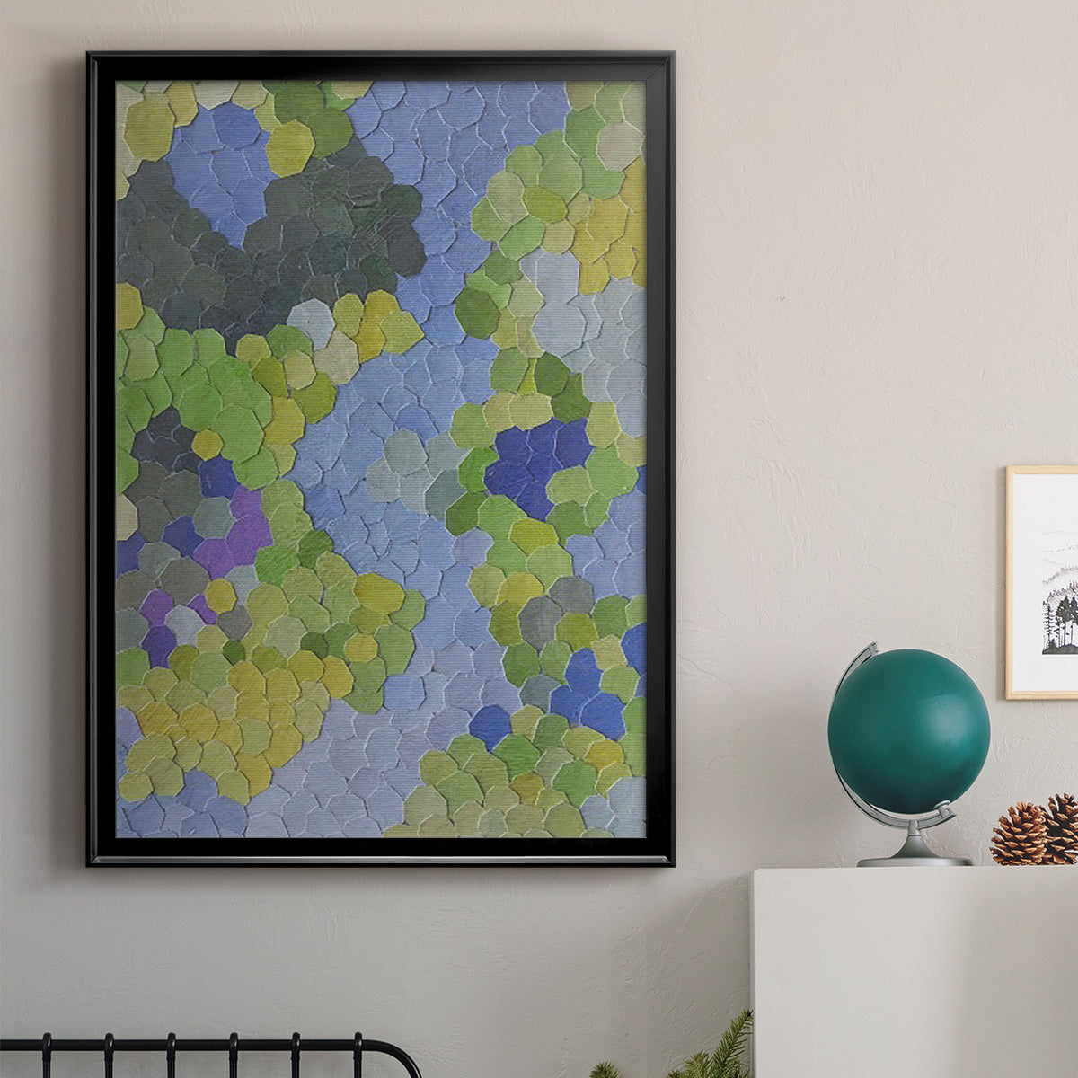 Estes Park - Modern Framed Canvas Print