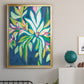 Blue Tropics IV - Modern Framed Canvas Print