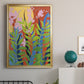 Bold Bright & Wild II - Modern Framed Canvas Print