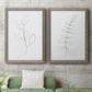 Botanical Gesture III - Premium Framed Canvas 2 Piece Set - Ready to Hang