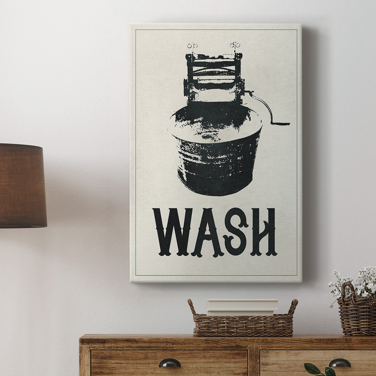 Vintage Laundry III Premium Gallery Wrapped Canvas - Ready to Hang