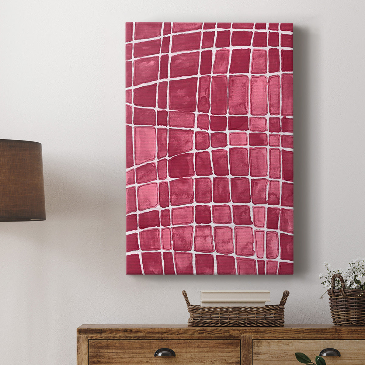 Square Bluff III - Canvas Art Print