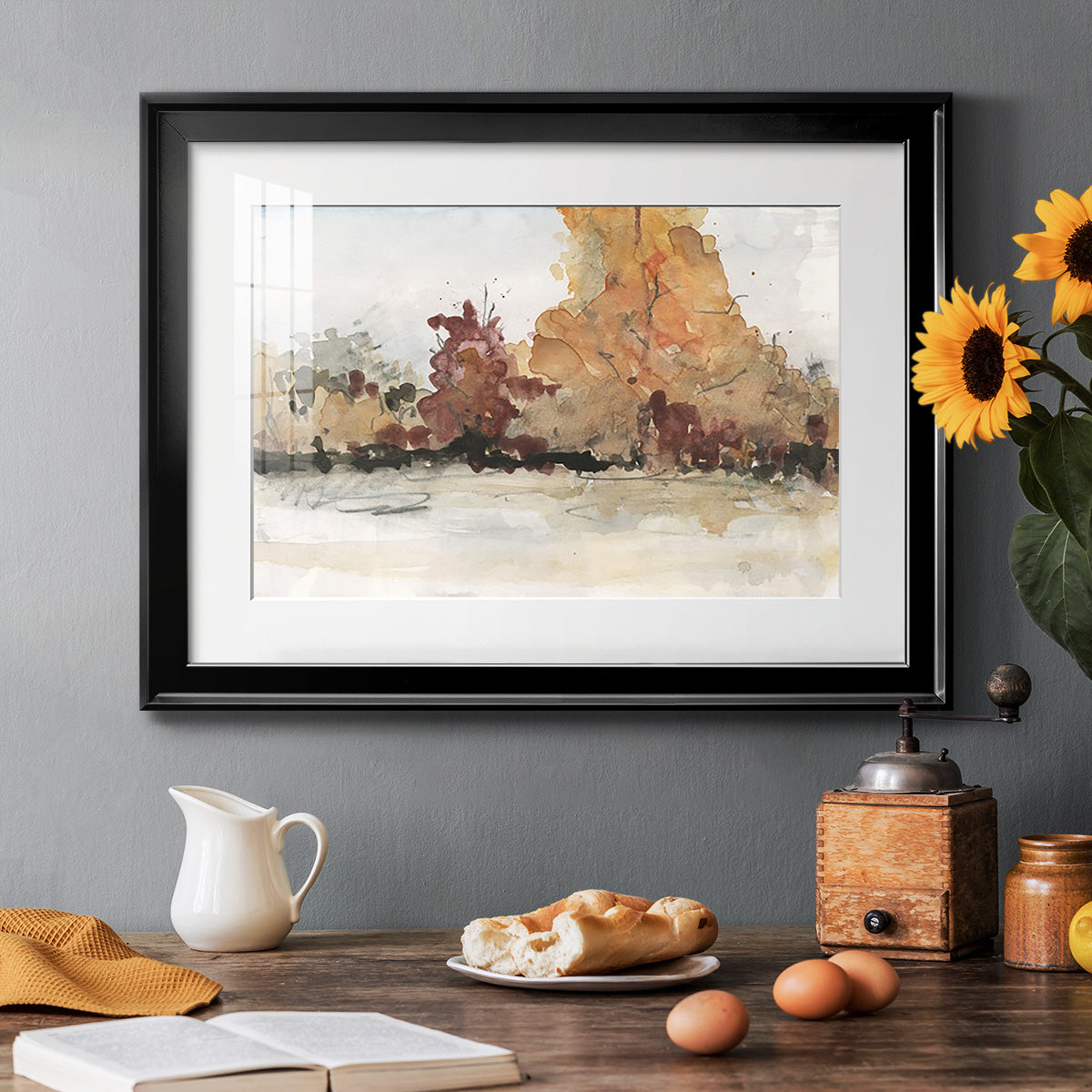 The Autumn View II Premium Framed Print - Ready to Hang