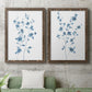 Blue Blossom I - Premium Framed Canvas 2 Piece Set - Ready to Hang