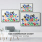 The Sheaf (La gerbe), 1953 - Floater Framed Canvas Print