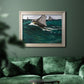 The Green Wave - Ornate Framed Canvas Print