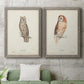 Scops- Eared Owl - Premium Framed Canvas 2 Piece Set - Ready to Hang