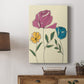 Colored Floral II - Canvas Art Print