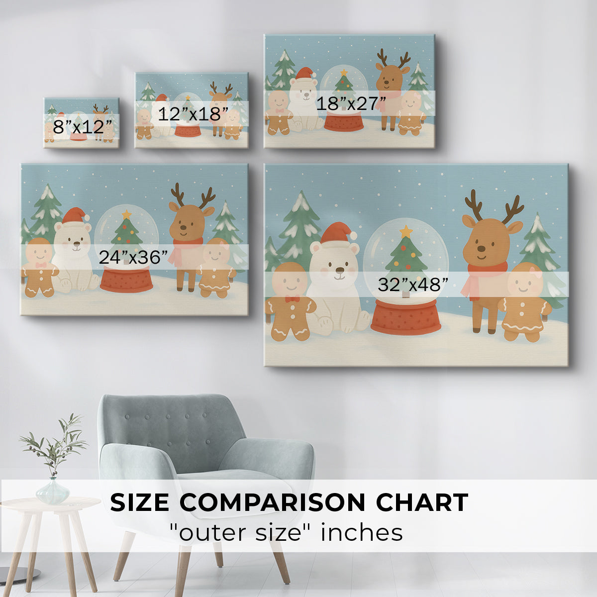 Pearled Night Promise - Canvas Art Print