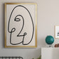 Face It II - Modern Framed Canvas Print