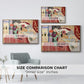 Woman with Anemones (Femme et anémones), c. 1920-1921 - Floater Framed Canvas Print