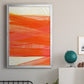 Warm Rays II - Modern Framed Canvas Print