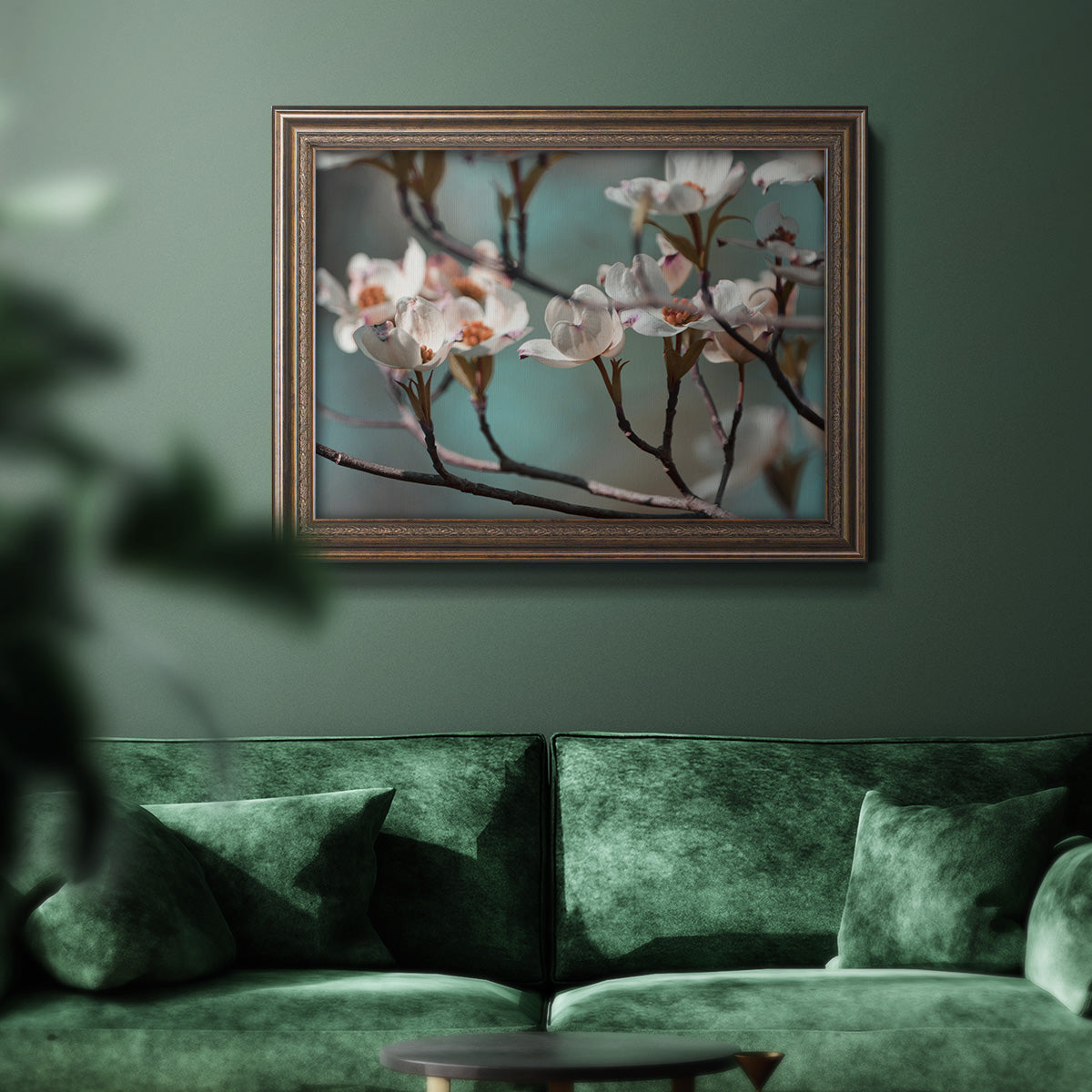 Dogwood Spring IV Premium Framed Canvas- Ready to Hang