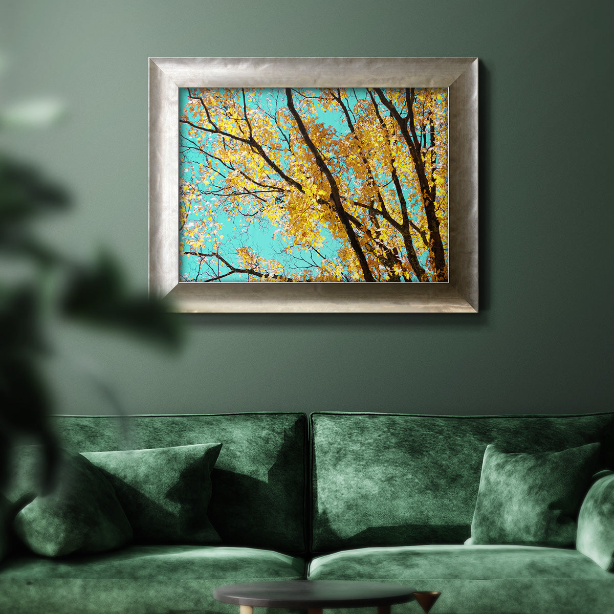 Autumn Tapestry IV Premium Framed Canvas- Ready to Hang