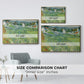 Vineyards at Auvers, 1890 - Floater Framed Canvas Print
