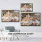 The Large Bathers, 1884-1887 - Floater Framed Canvas Print