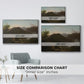 Sunrise in the Catskill Mountains, 1826 - Floater Framed Canvas Print