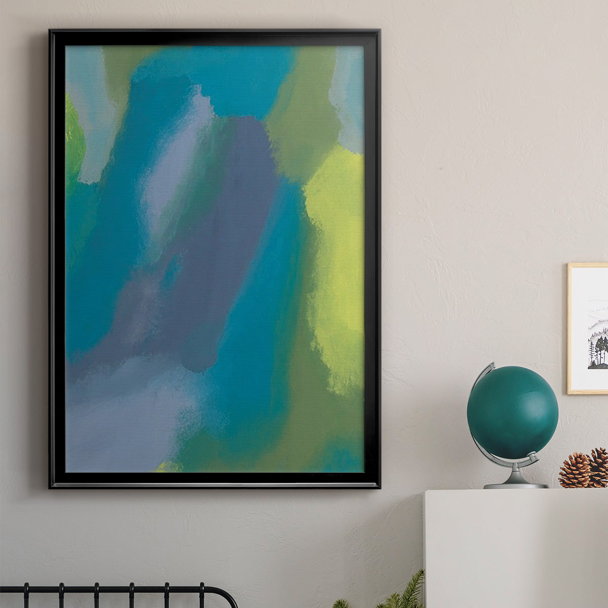 Lost in Memories I - Modern Framed Canvas Print