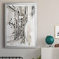 Europe Street Sketches I - Modern Framed Canvas Print
