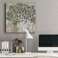 Teal Tree - Canvas Art Print