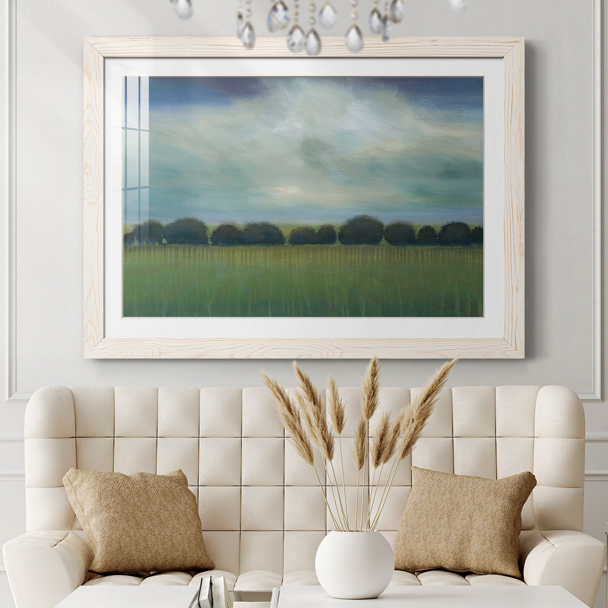 Greener Pastures - Barnwood Framed Art Print