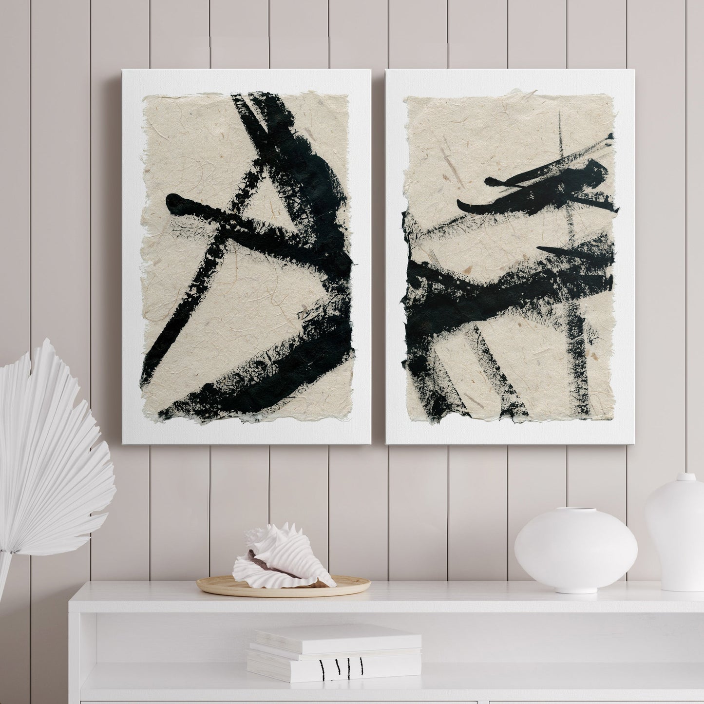 Lines Crossed I Premium Gallery Wrapped Canvas - Ready to Hang