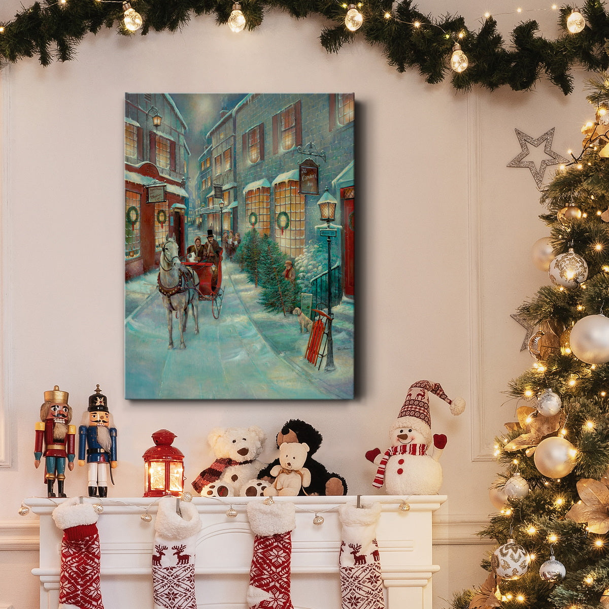 Christmas Memories Premium Gallery Wrapped Canvas - Ready to Hang