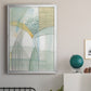 Mint Reflection I - Modern Framed Canvas Print