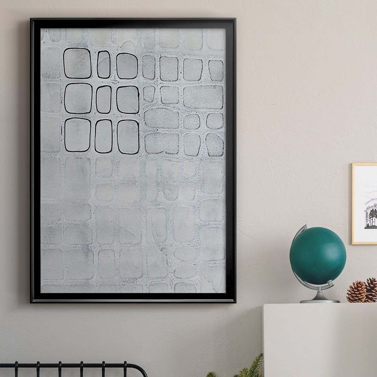 Lumen Colour I - Modern Framed Canvas Print