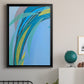Circulating Flow III - Modern Framed Canvas Print