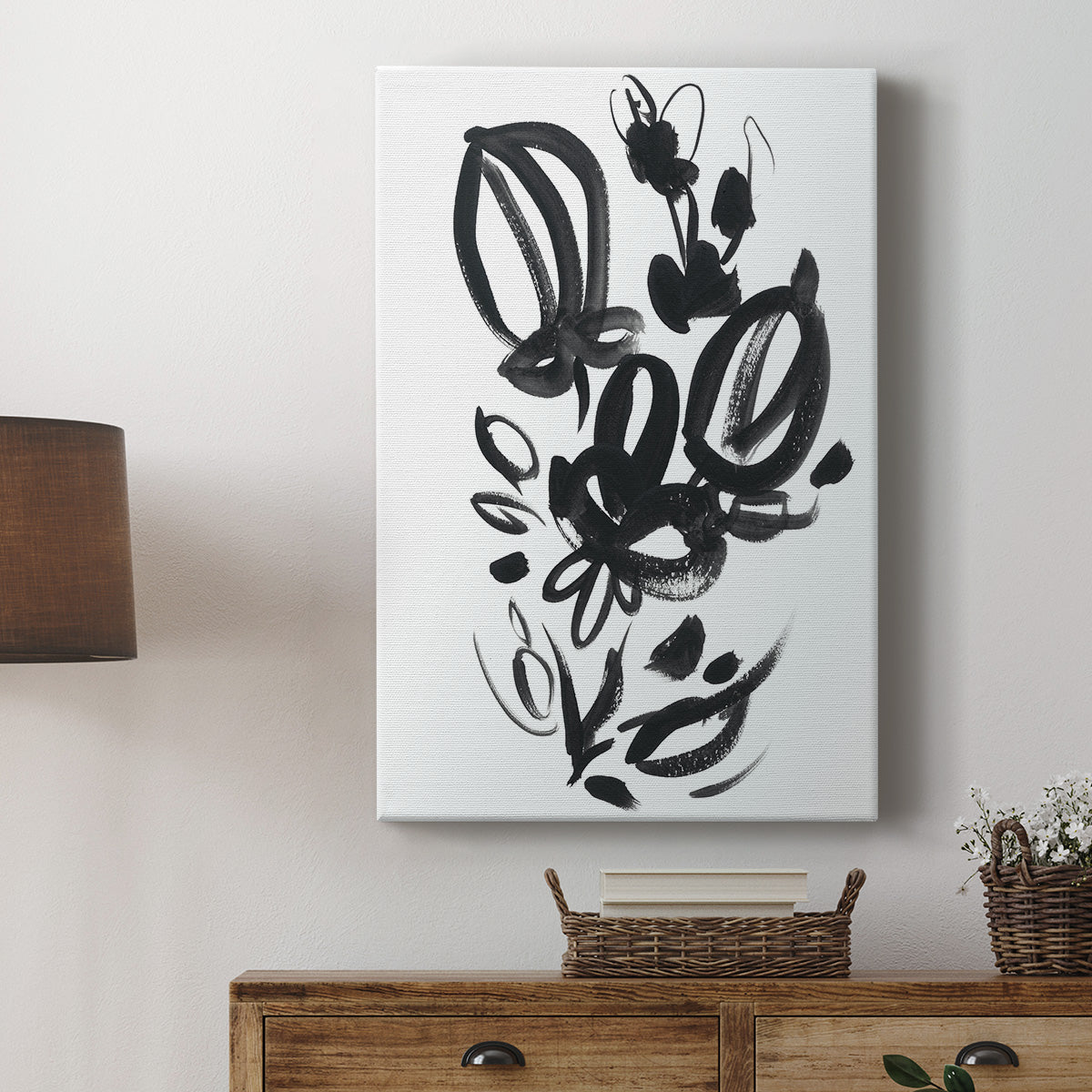 Cameo Bloom III - Canvas Art Print