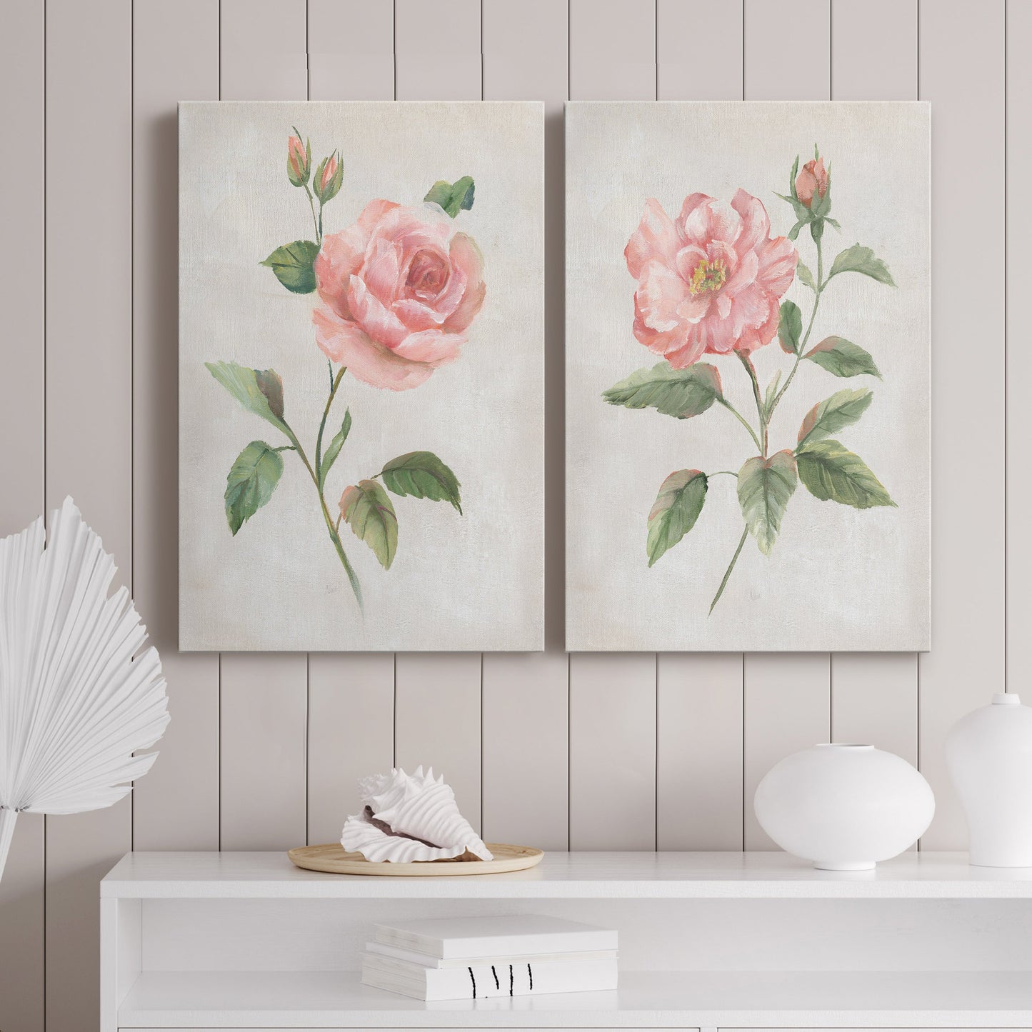 Grandiflora I - Canvas Art Set