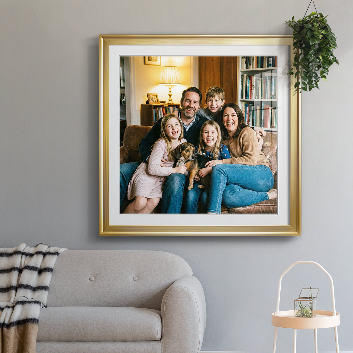 Square Custom Classic Frames - Gallery Wrapped Canvas or Prints