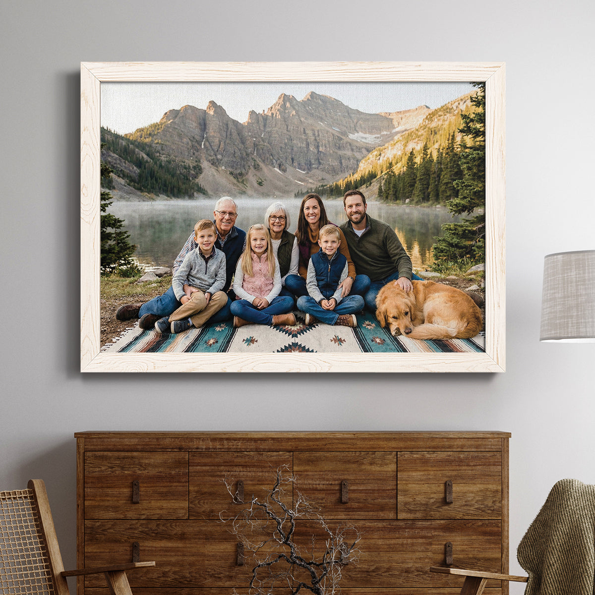 Landscape Custom Rustic Frames - Gallery Wrapped Canvas or Prints