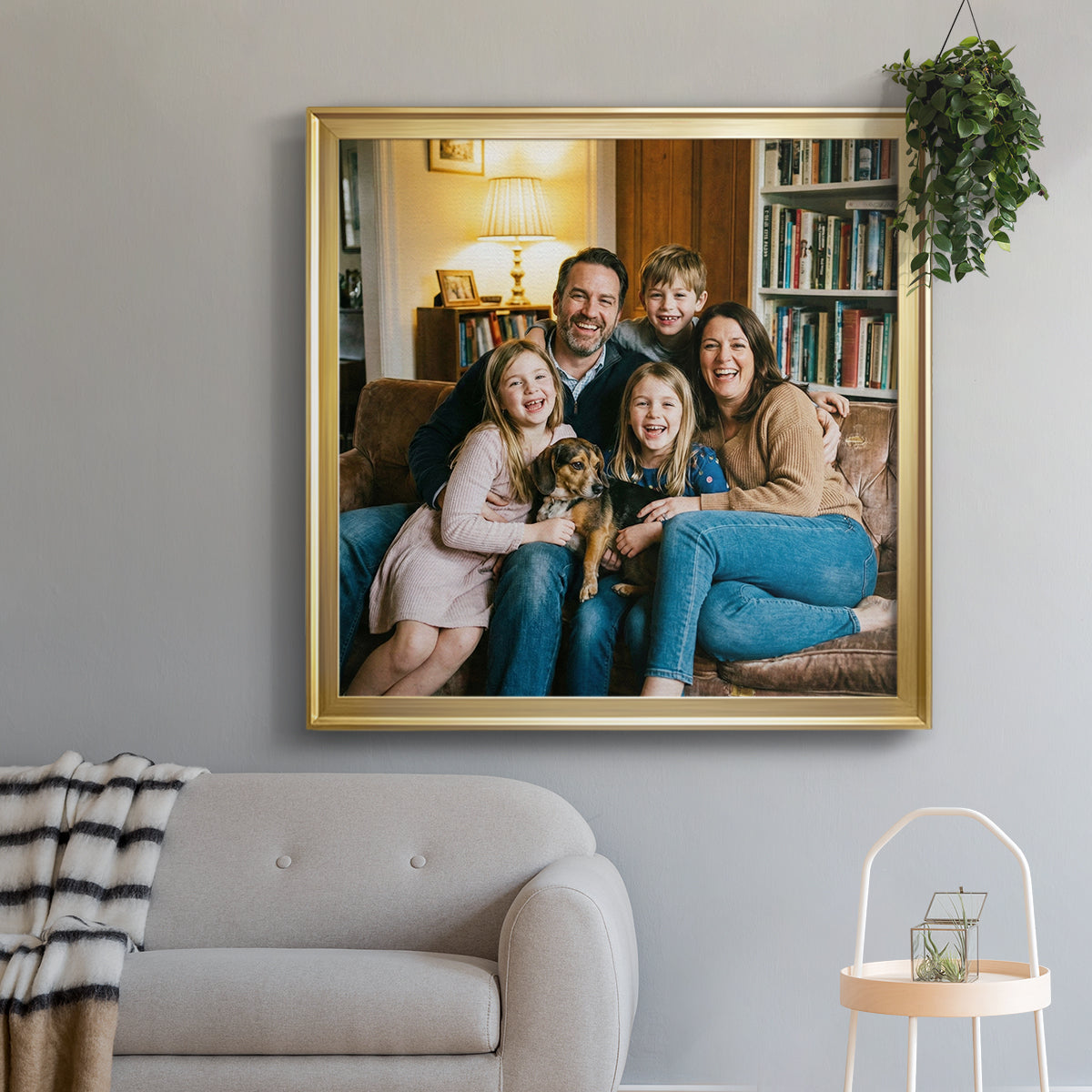 Square Custom Classic Frames - Gallery Wrapped Canvas or Prints