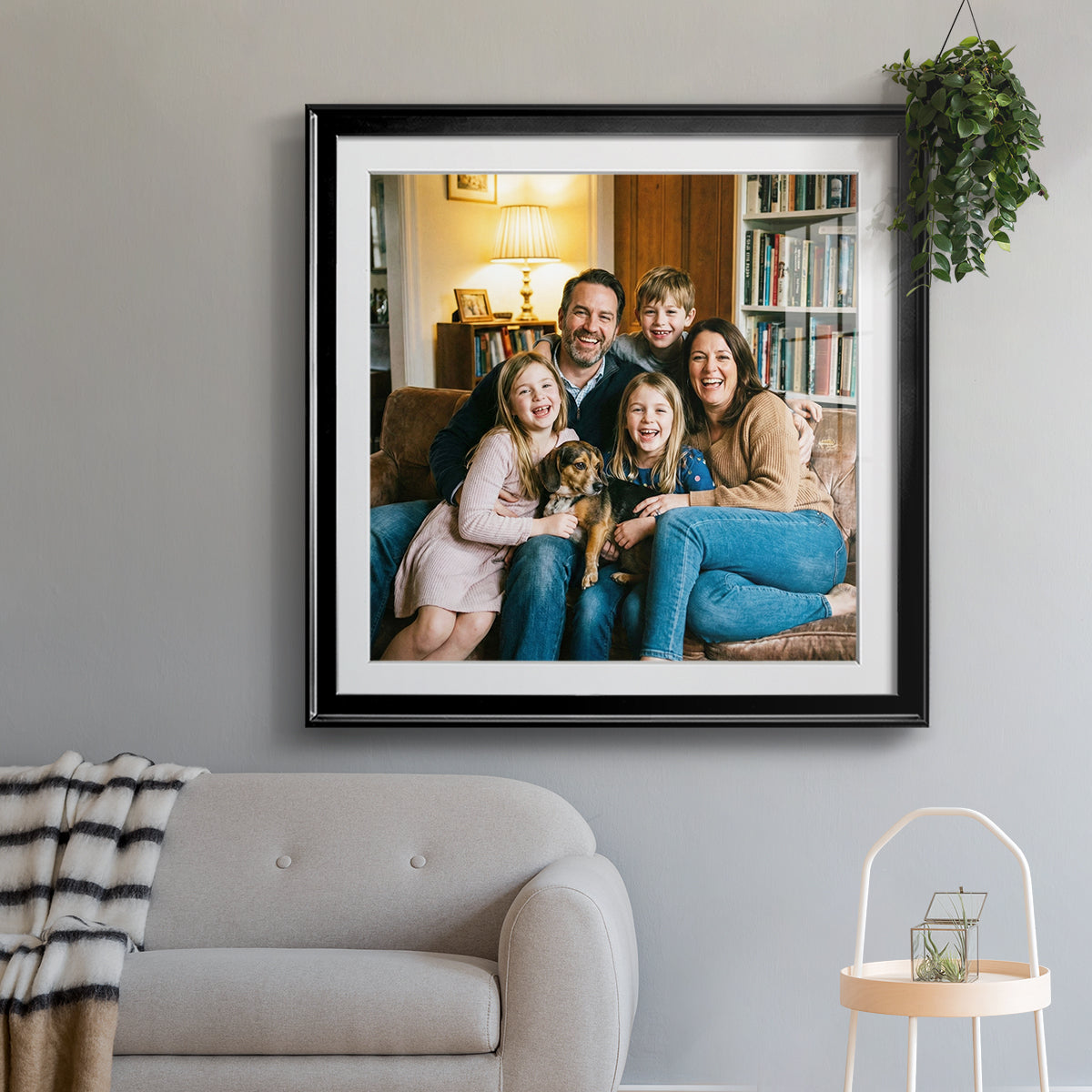 Square Custom Classic Frames - Gallery Wrapped Canvas or Prints