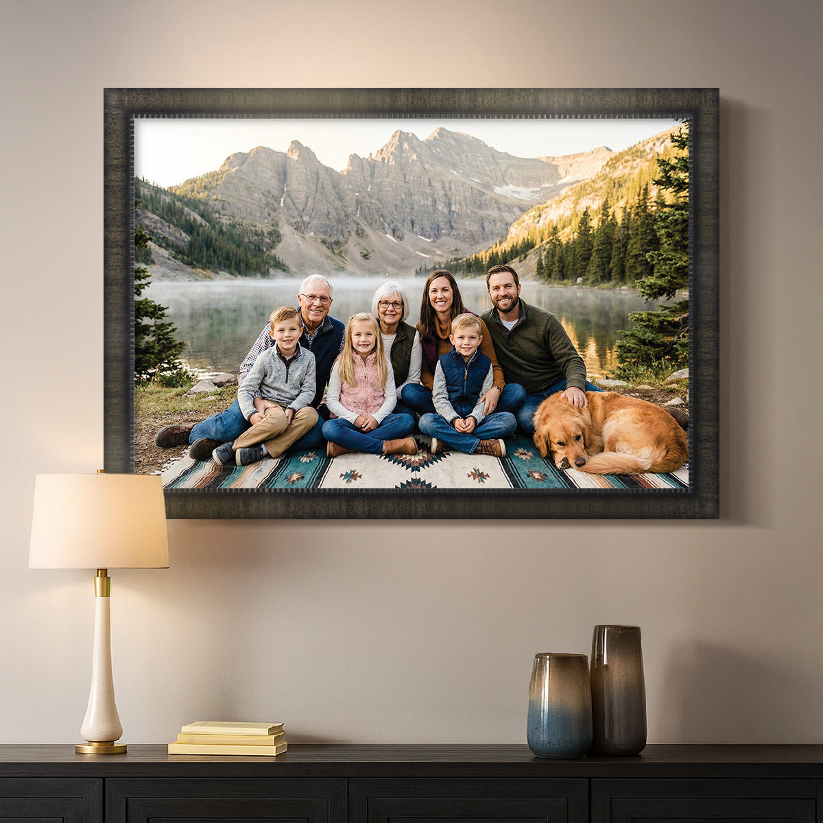 Custom Framed Canvas - Traditional & Ornate Collection