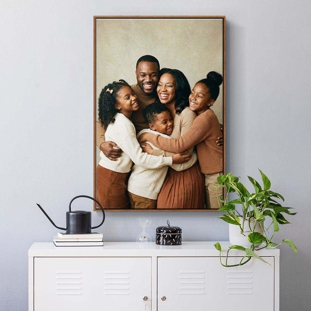 Custom L / Floater Framed Canvas