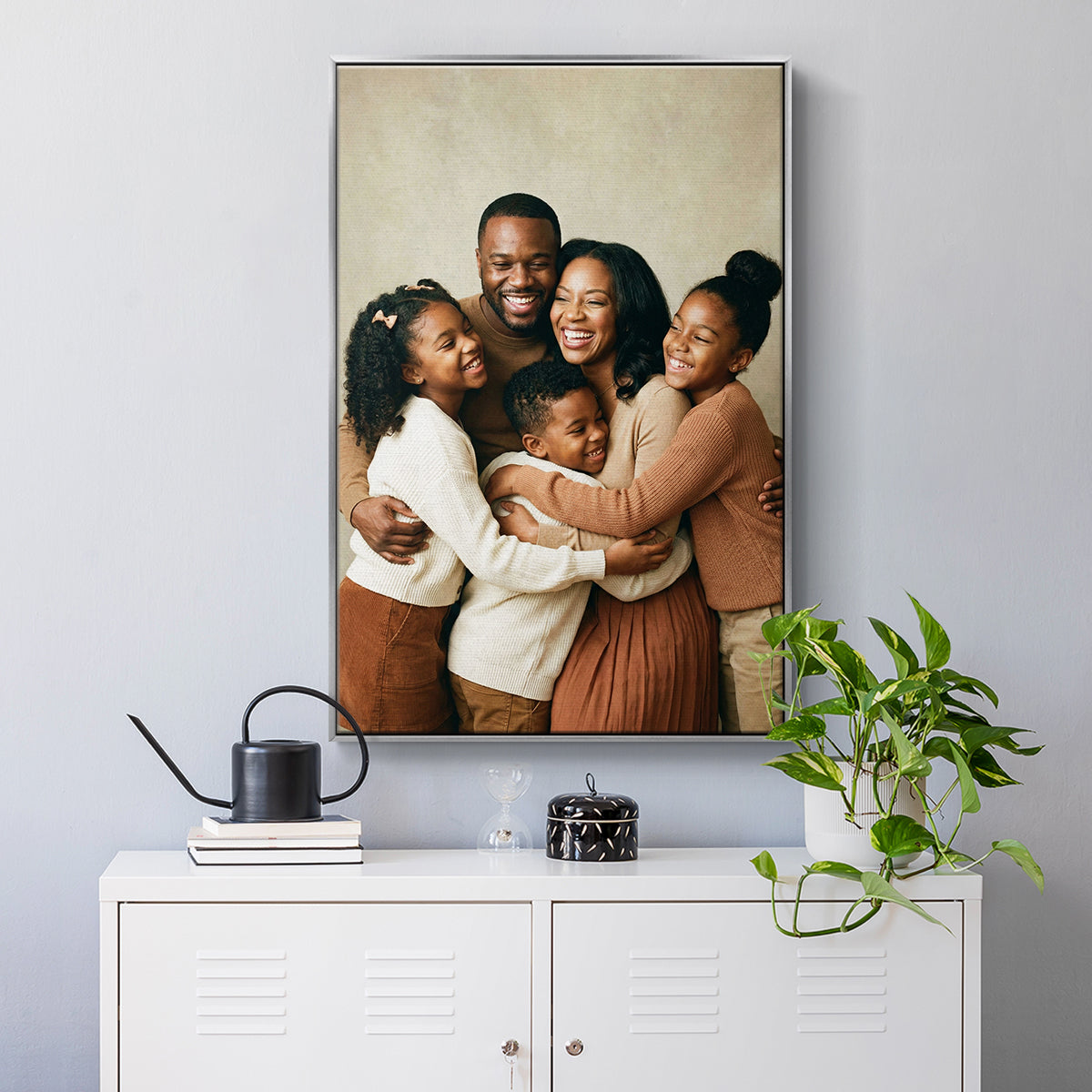 Custom L / Floater Framed Canvas