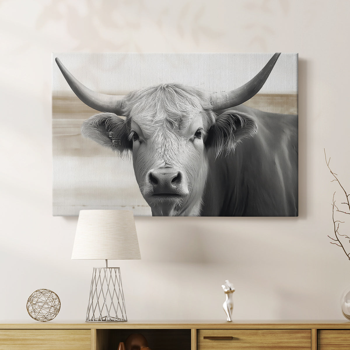 Steer XCI - Canvas Art Print